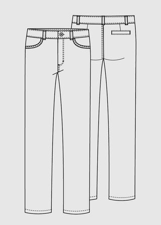 Classroom Uniforms Girls Adj. Matchstick Narrow Leg Pant