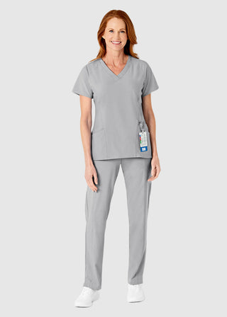 Wink Scrubs W123 Women's Drawstring Waist Flat Front Double Cargo Tall Pant