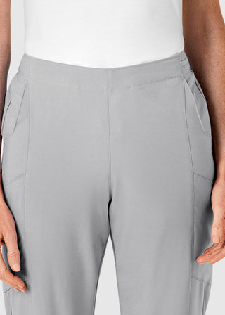 Wink Scrubs W123 Women's Drawstring Waist Flat Front Double Cargo Tall Pant