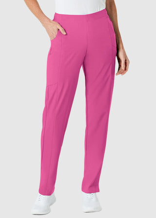 Wink Scrubs W123 Women's Drawstring Waist Flat Front Double Cargo Tall Pant