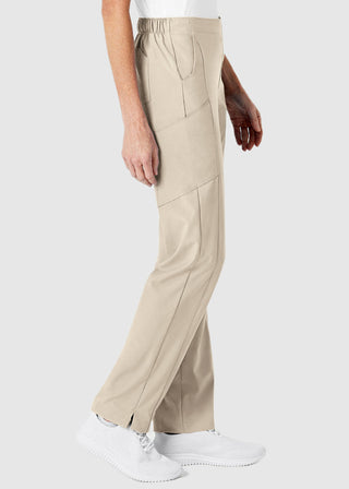 Wink Scrubs W123 Women's Drawstring Waist Flat Front Double Cargo Tall Pant