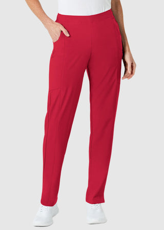 Wink Scrubs W123 Women's Drawstring Waist Flat Front Double Cargo Tall Pant