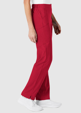 Wink Scrubs W123 Women's Drawstring Waist Flat Front Double Cargo Tall Pant