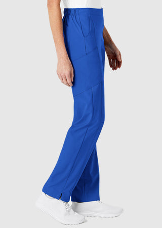 Wink Scrubs W123 Women's Drawstring Waist Flat Front Double Cargo Tall Pant
