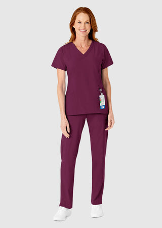Wink Scrubs W123 Women's Drawstring Waist Flat Front Double Cargo Tall Pant