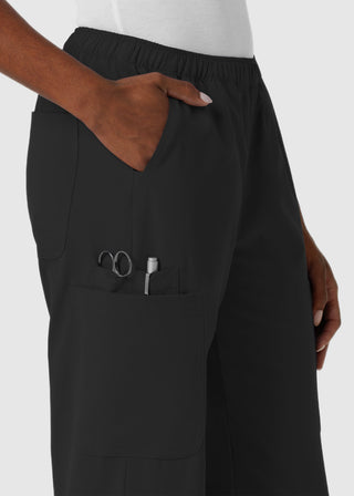 Wink Scrubs Nurtur Women's Straight Leg Cargo Scrub Petite Pant
