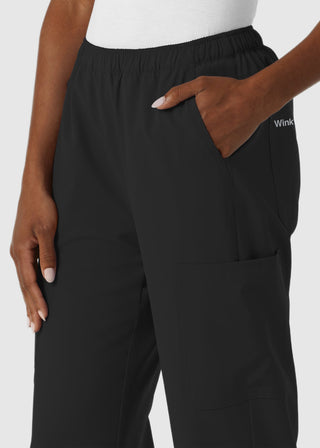 Wink Scrubs Nurtur Women's Straight Leg Cargo Scrub Petite Pant