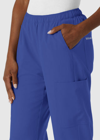 Wink Scrubs Nurtur Women's Straight Leg Cargo Scrub Tall Pant
