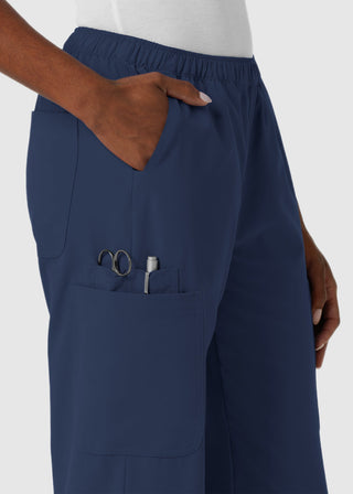 Wink Scrubs Nurtur Women's Straight Leg Cargo Scrub Petite Pant