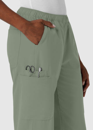 Wink Scrubs Nurtur Women's Straight Leg Cargo Scrub Petite Pant