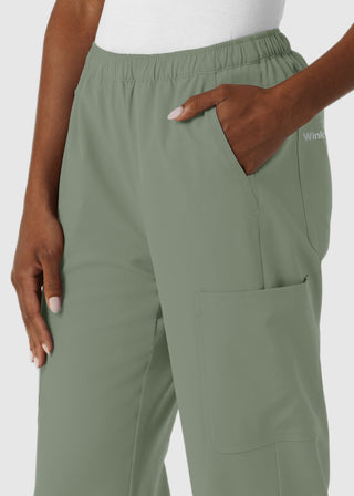 Wink Scrubs Nurtur Women's Straight Leg Cargo Scrub Petite Pant