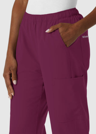 Wink Scrubs Nurtur Women's Straight Leg Cargo Scrub Petite Pant