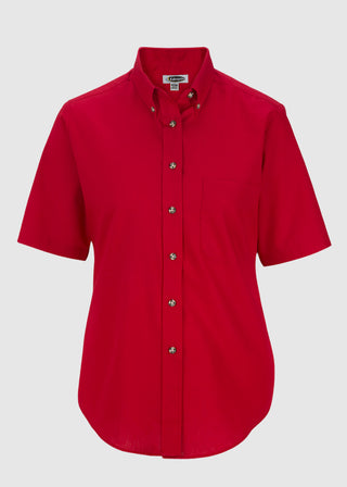 Edwards Women's Easy Care Short Sleeve Poplin Shirt