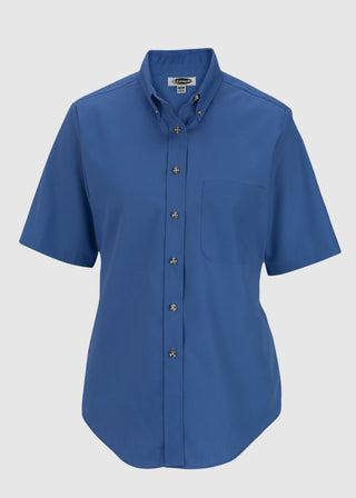Edwards Women's Easy Care Short Sleeve Poplin Shirt