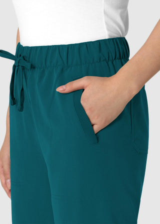 Wink Scrubs Women's Stovepipe High-Low Hem Scrub Petite Pant