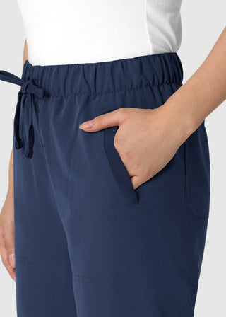 Wink Scrubs Women's Stovepipe High-Low Hem Scrub Pant