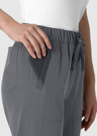 Wink Scrubs Women's Stovepipe High-Low Hem Scrub Petite Pant