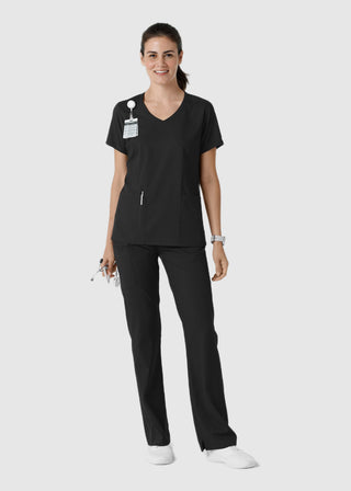 Boundless Women's Bootcut Scrub Petite Pant