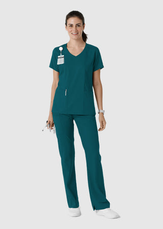 Boundless Women's Bootcut Scrub Petite Pant