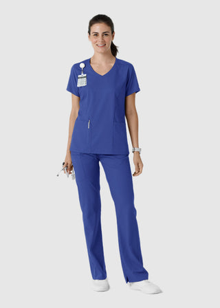 Boundless Women's Bootcut Scrub Petite Pant