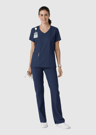 Boundless Women's Bootcut Scrub Petite Pant