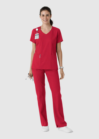 Boundless Women's Bootcut Scrub Petite Pant