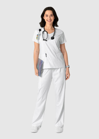 Boundless Women's Bootcut Scrub Petite Pant