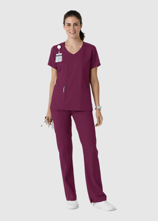 Boundless Women's Bootcut Scrub Petite Pant