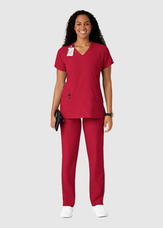 Wink Scrubs W123 Women's Drawstring Straight Leg Petite Pant