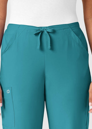 Wink Scrubs W123 Women's Drawstring Straight Leg Petite Pant