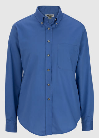 Edwards Women's Easy Care Long Sleeve Poplin Shirt