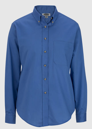 Edwards Women's Easy Care Long Sleeve Poplin Shirt