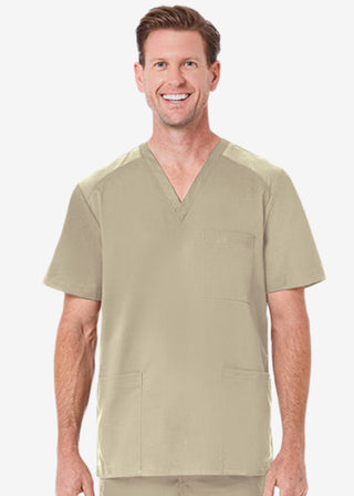 Maevn EON Mens V-neck Mesh Top