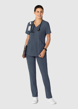 Wink Scrubs Renew Women's High Waist Slim Leg Petite Scrub Pant