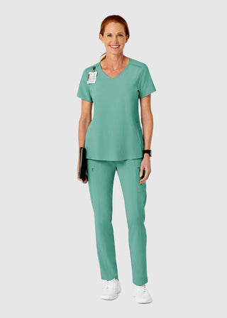 Wink Scrubs Renew Women's High Waist Slim Leg Petite Scrub Pant