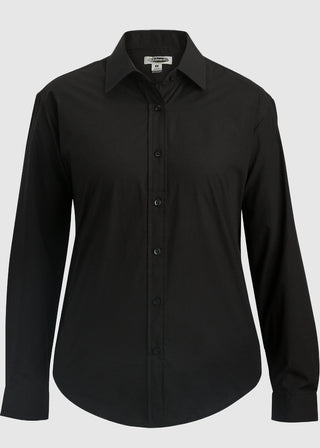 Edwards Women's' Essential Broadcloth Shirt Long Sleeve