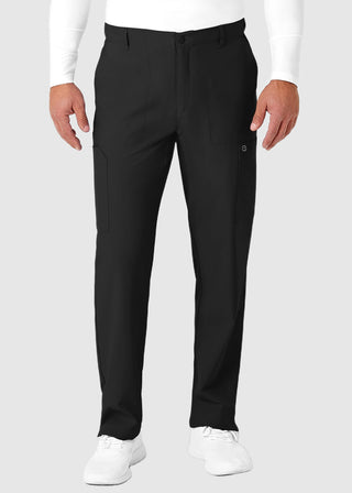Wink Scrubs W123 Men's Flat Front Elastic Waist Cargo Pocket Pant