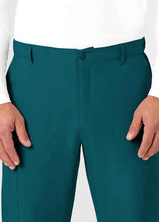 Wink Scrubs W123 Men's Flat Front Elastic Waist Cargo Pocket Pant