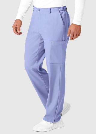 Wink Scrubs W123 Men's Flat Front Elastic Waist Cargo Pocket Pant