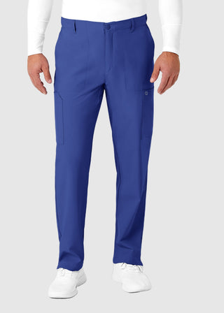 Wink Scrubs W123 Men's Flat Front Elastic Waist Cargo Pocket Petite Pant