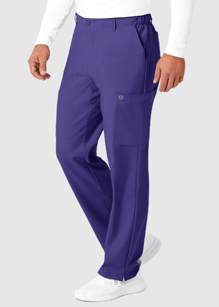 Wink Scrubs W123 Men's Flat Front Elastic Waist Cargo Pocket Tall Pant