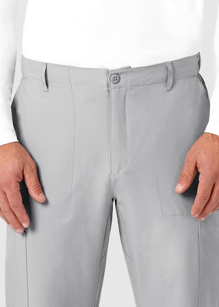 Wink Scrubs W123 Men's Flat Front Elastic Waist Cargo Pocket Petite Pant