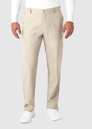 Wink Scrubs W123 Men's Flat Front Elastic Waist Cargo Pocket Tall Pant