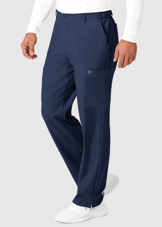 Wink Scrubs W123 Men's Flat Front Elastic Waist Cargo Pocket Tall Pant