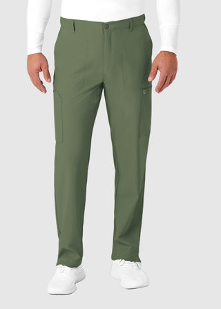 Wink Scrubs W123 Men's Flat Front Elastic Waist Cargo Pocket Tall Pant