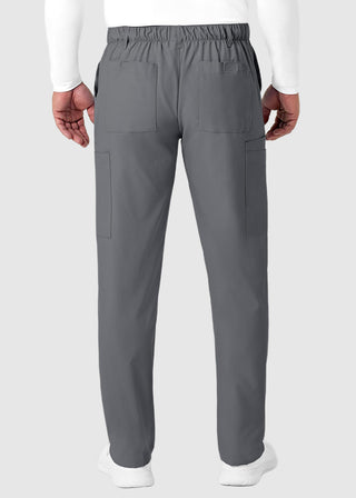 Wink Scrubs W123 Men's Flat Front Elastic Waist Cargo Pocket Pant
