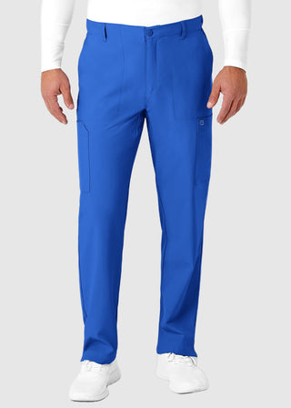 Wink Scrubs W123 Men's Flat Front Elastic Waist Cargo Pocket Pant
