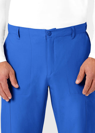 Wink Scrubs W123 Men's Flat Front Elastic Waist Cargo Pocket Tall Pant
