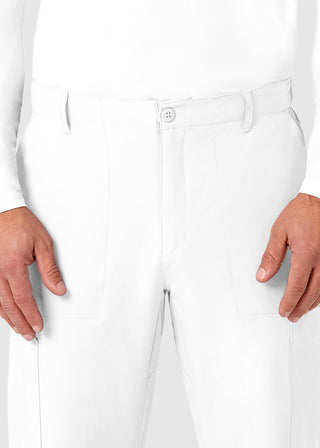 Wink Scrubs W123 Men's Flat Front Elastic Waist Cargo Pocket Petite Pant