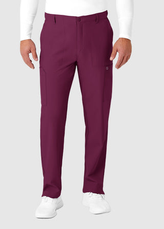 Wink Scrubs W123 Men's Flat Front Elastic Waist Cargo Pocket Petite Pant
